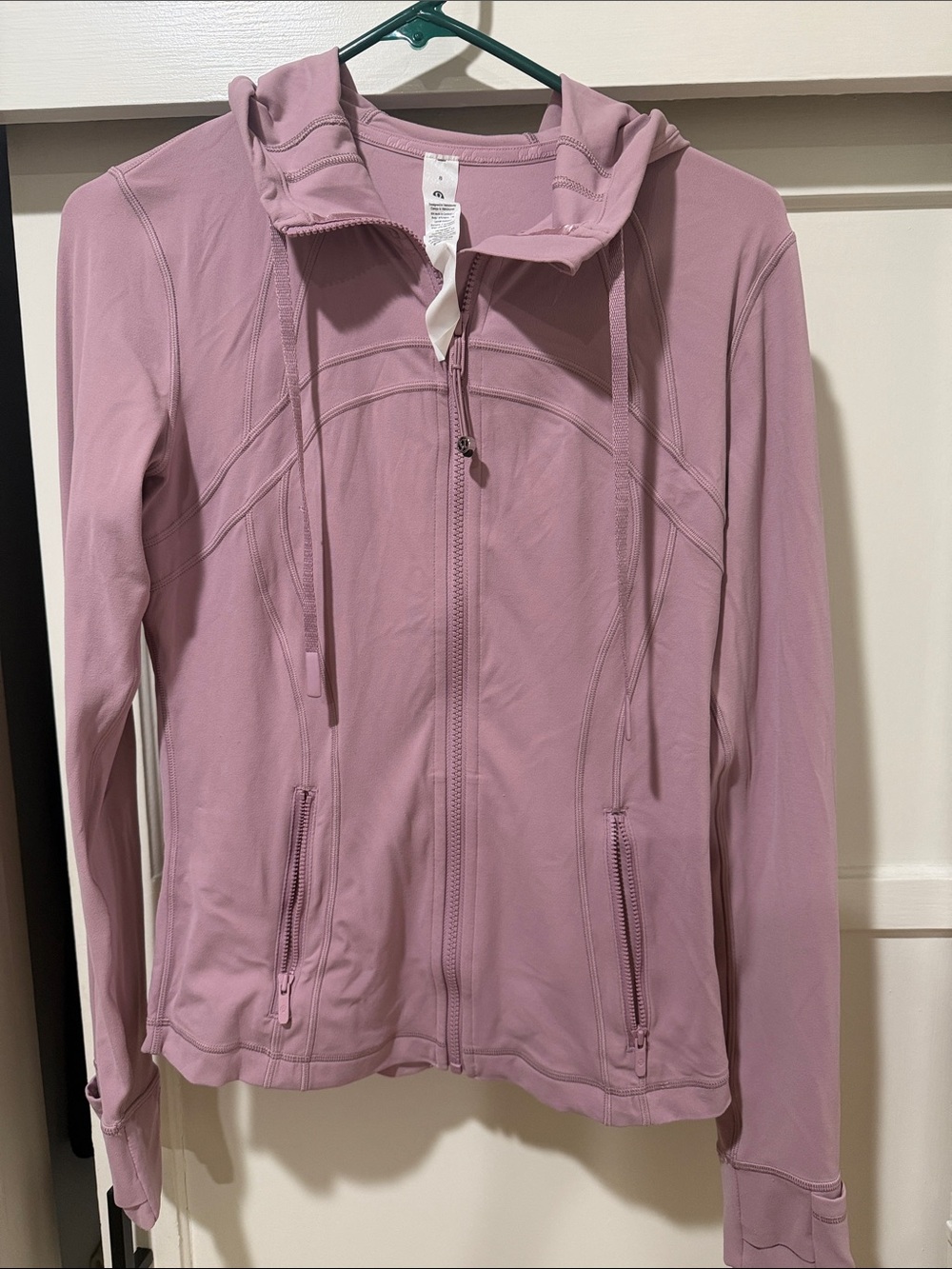 lululemon athletica Dusty Rose Zip-Up Hoodie Jacket